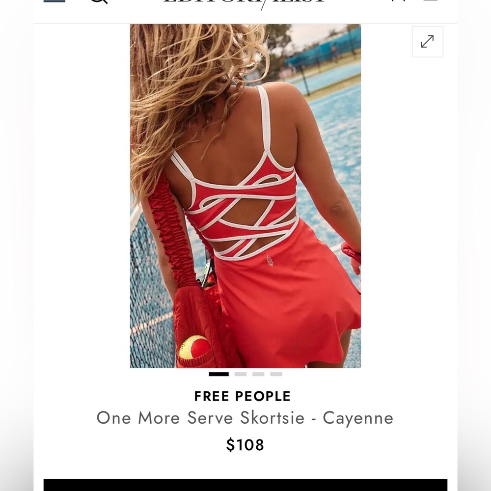 Free People Movement athletic dress